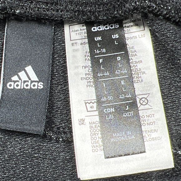 Adidas Skirt Womens Size Large Dark Gray Sport 2 Street Drawstring Pockets - Picture 11 of 13
